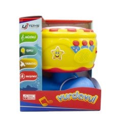 Uj Toys Müzikli ve Işıklı Yaratıcı Vur Davul