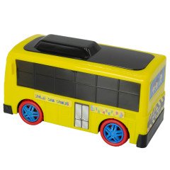 Uj Toys Sesli ve Işıklı Çarp Dön Sevimli Okul Otobüsü-Sarı
