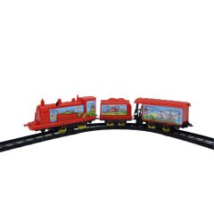 Uj Toys Pilli Tren Seti-Kırmızı