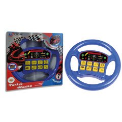 Uj Toys Kutulu Müzikli ve Işıklı Direksiyon-Mavi