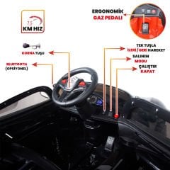 Uj Toys Jagor Uzaktan Kumandalı Akülü Araba 12V-POLIS