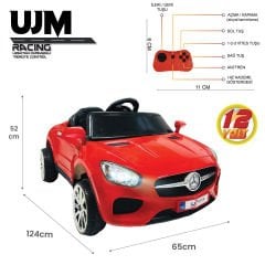 Uj Toys UJM Uzaktan Kumandalı Akülü Araba Kırmızı