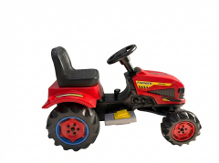 UJTOYS - B YENİ AKÜLÜ TRAKTÖR KIRMIZI