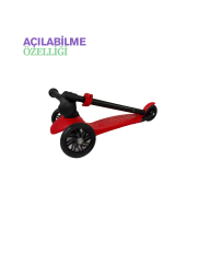 UJ TOYS 3 TEKERLEKLİ SCOOTER Kırmızı