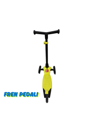 UJ TOYS 3 TEKERLEKLİ SCOOTER Sarı