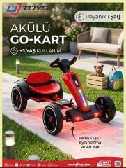 UJ TOYS  LED IŞIKLI UZAKTAN KUMANDALI AKÜLÜ ARABA FOLDCART 12 V